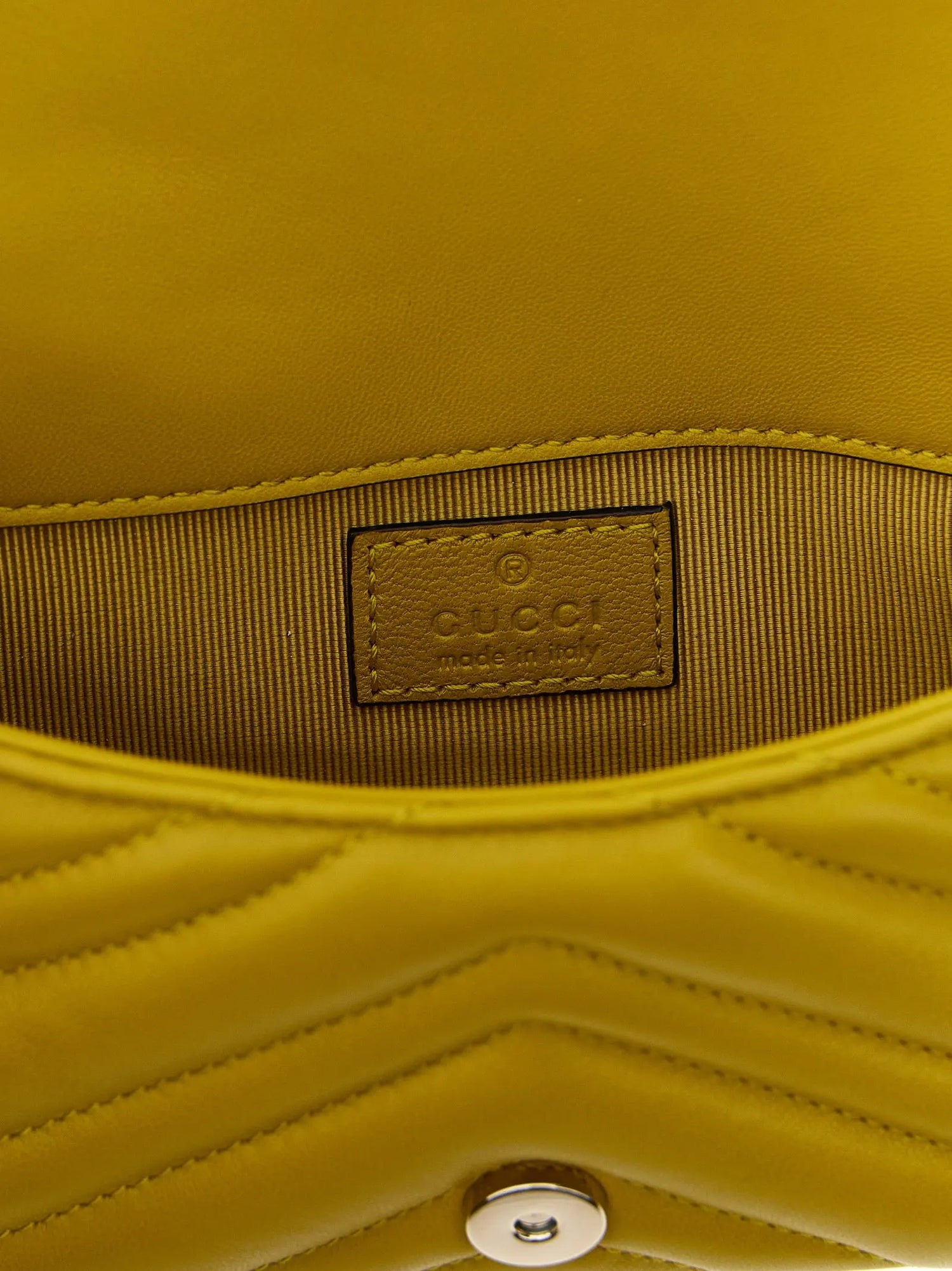 Gucci Bicolor Lamb Leather Shoulder Bag Gucci