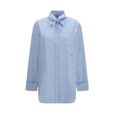 Prada Blue Cotton Shirt Prada