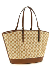 Gucci Brown Cotton Handbag Gucci