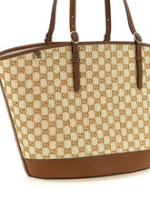 Gucci Brown Cotton Handbag Gucci