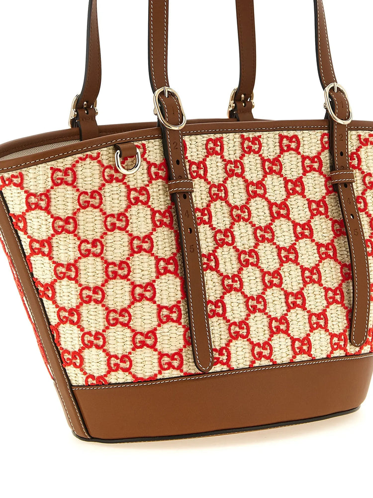 Gucci Multicolor Cotton Handbag Gucci
