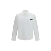 Prada White Cotton Dress Shirt Prada