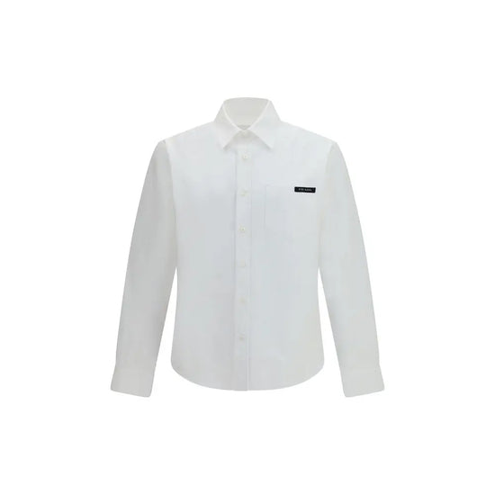 Prada White Cotton Dress Shirt STYLE SOURCE