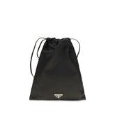 Prada Black Polyamide Clutch Bag Prada
