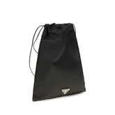 Prada Black Polyamide Clutch Bag Prada