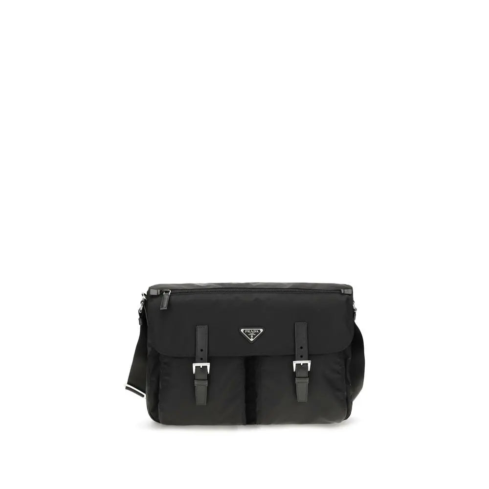 Prada Black Polyamide Shoulder Bag STYLE SOURCE