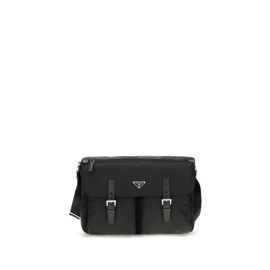 Prada Black Polyamide Shoulder Bag Prada