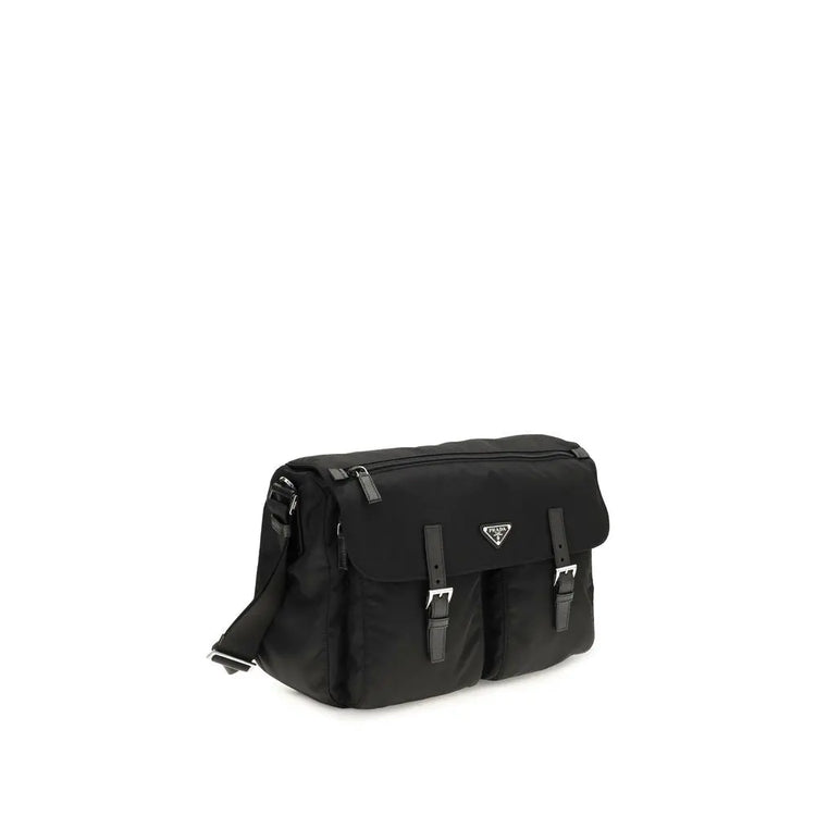 Prada Black Polyamide Shoulder Bag STYLE SOURCE