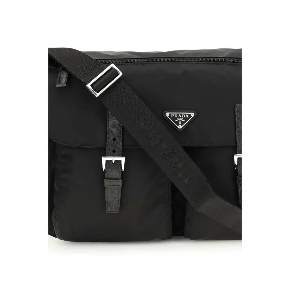 Prada Black Polyamide Shoulder Bag STYLE SOURCE