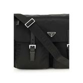 Prada Black Polyamide Shoulder Bag STYLE SOURCE