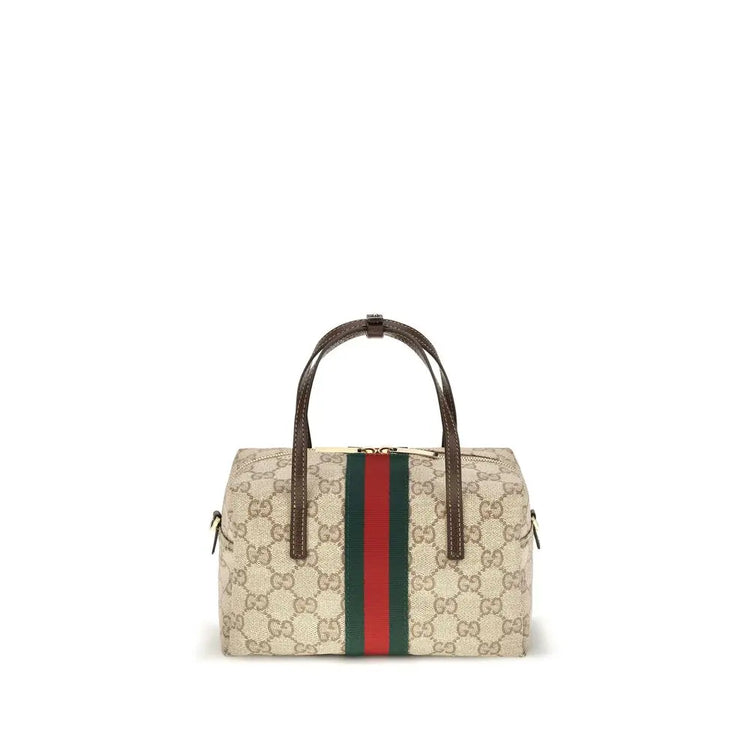 Gucci Beige Fabric Handbag STYLE SOURCE