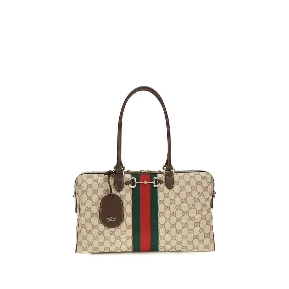 Gucci Beige Fabric Handbag STYLE SOURCE