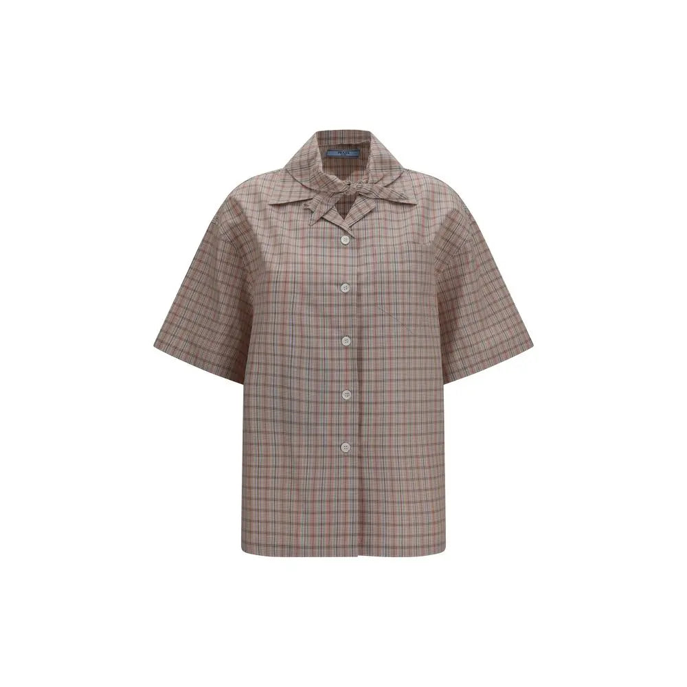 Prada Multicolor Cotton Shortsleeve Shirt Prada