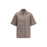 Prada Multicolor Cotton Shortsleeve Shirt Prada