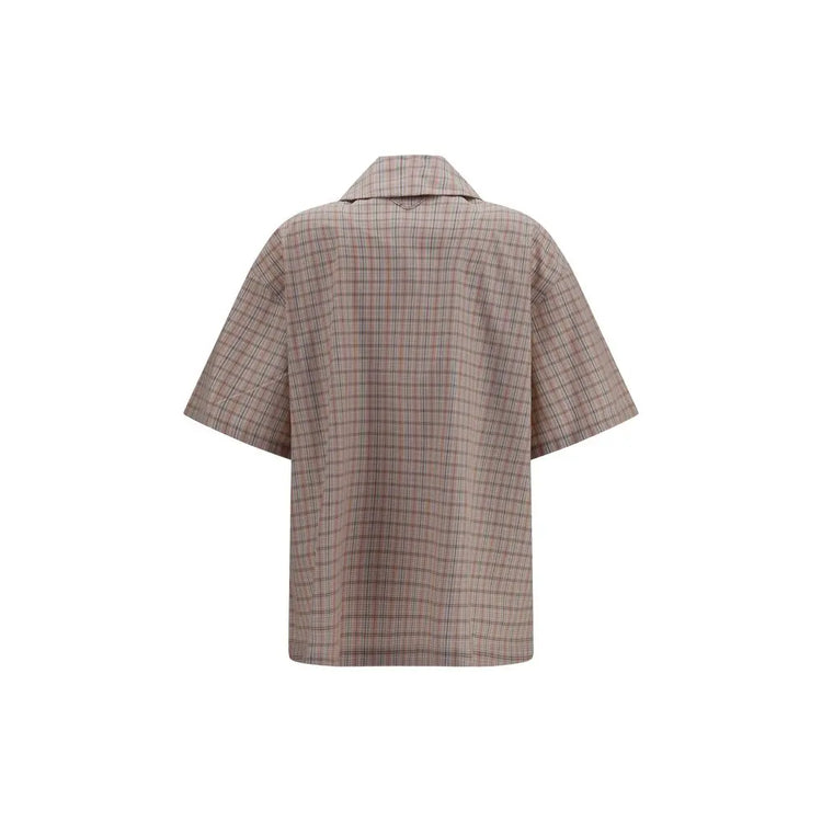 Prada Multicolor Cotton Shortsleeve Shirt Prada