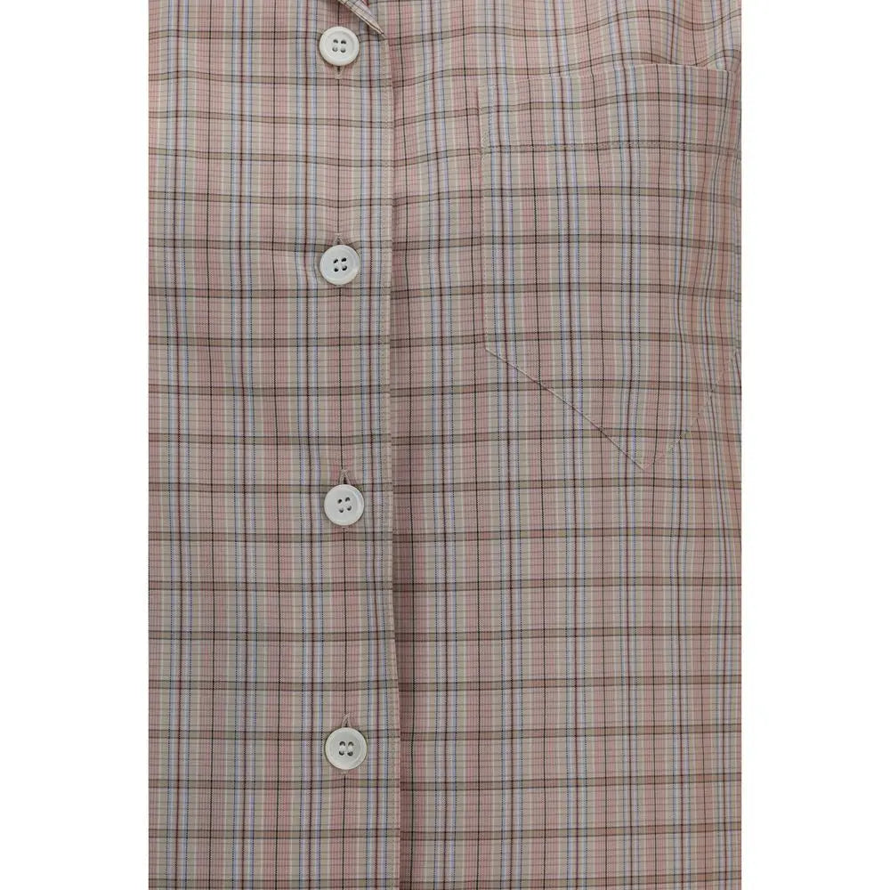 Prada Multicolor Cotton Shortsleeve Shirt Prada