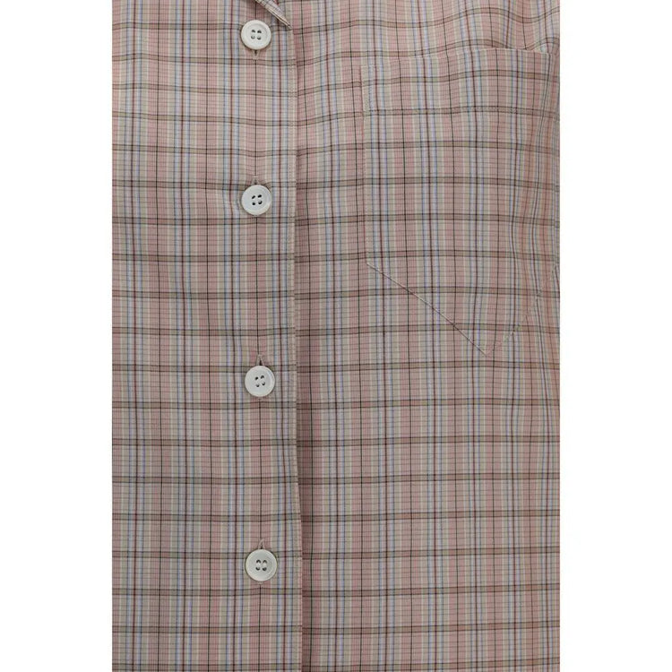 Prada Multicolor Cotton Shortsleeve Shirt Prada