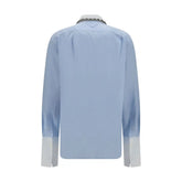 Prada Blue Cotton Dress Shirt Prada