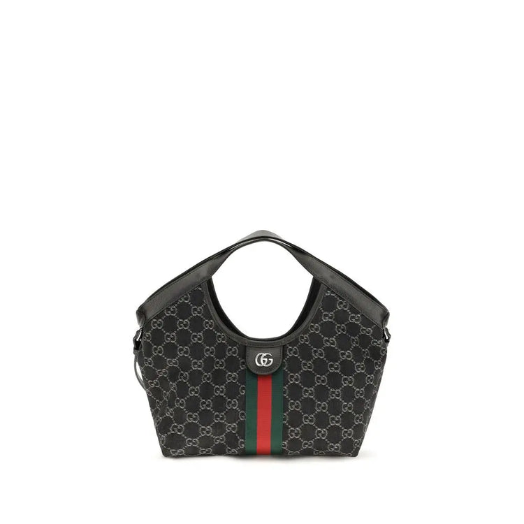 Gucci Black Fabric Shoulder Bag Gucci