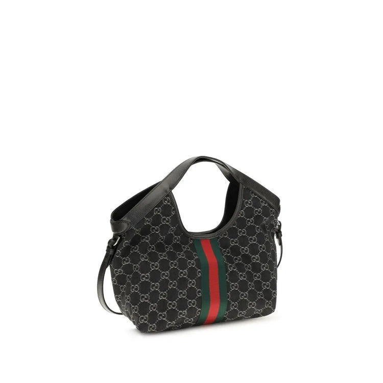 Gucci Black Fabric Shoulder Bag Gucci