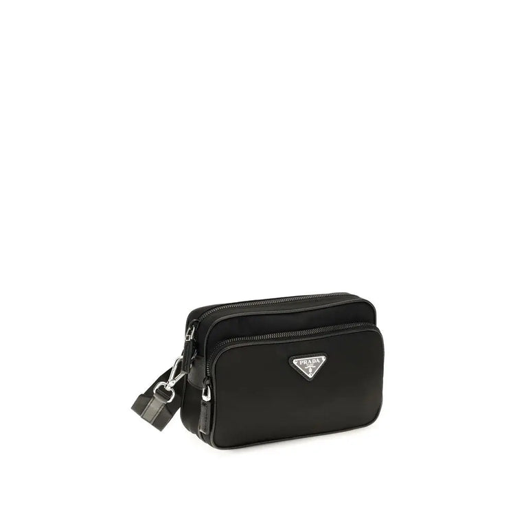 Prada Black Recycled Polyamide Shoulder Bag Prada