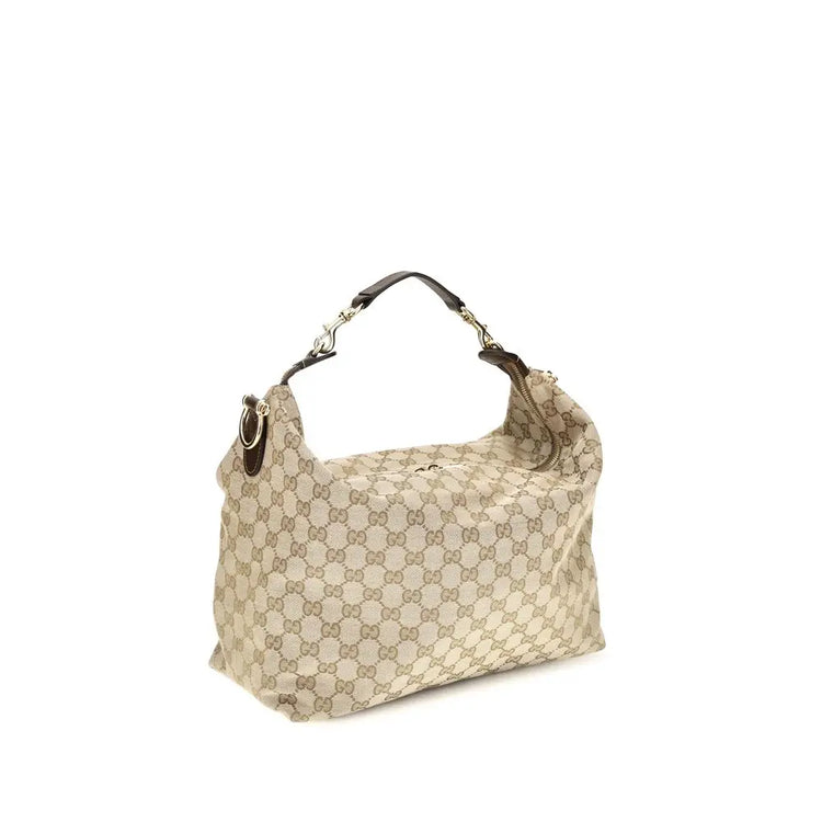 Gucci Beige Fabric Shoulder Bag Gucci
