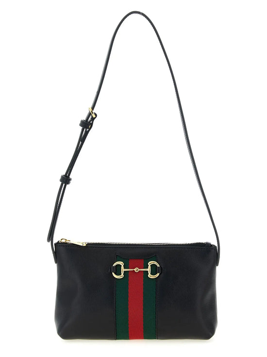 Gucci Black Calfskin Shoulder Bag Gucci