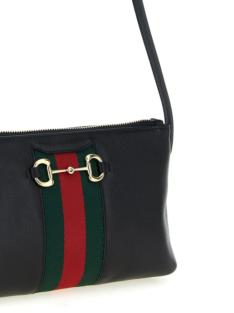 Gucci Black Calfskin Shoulder Bag Gucci