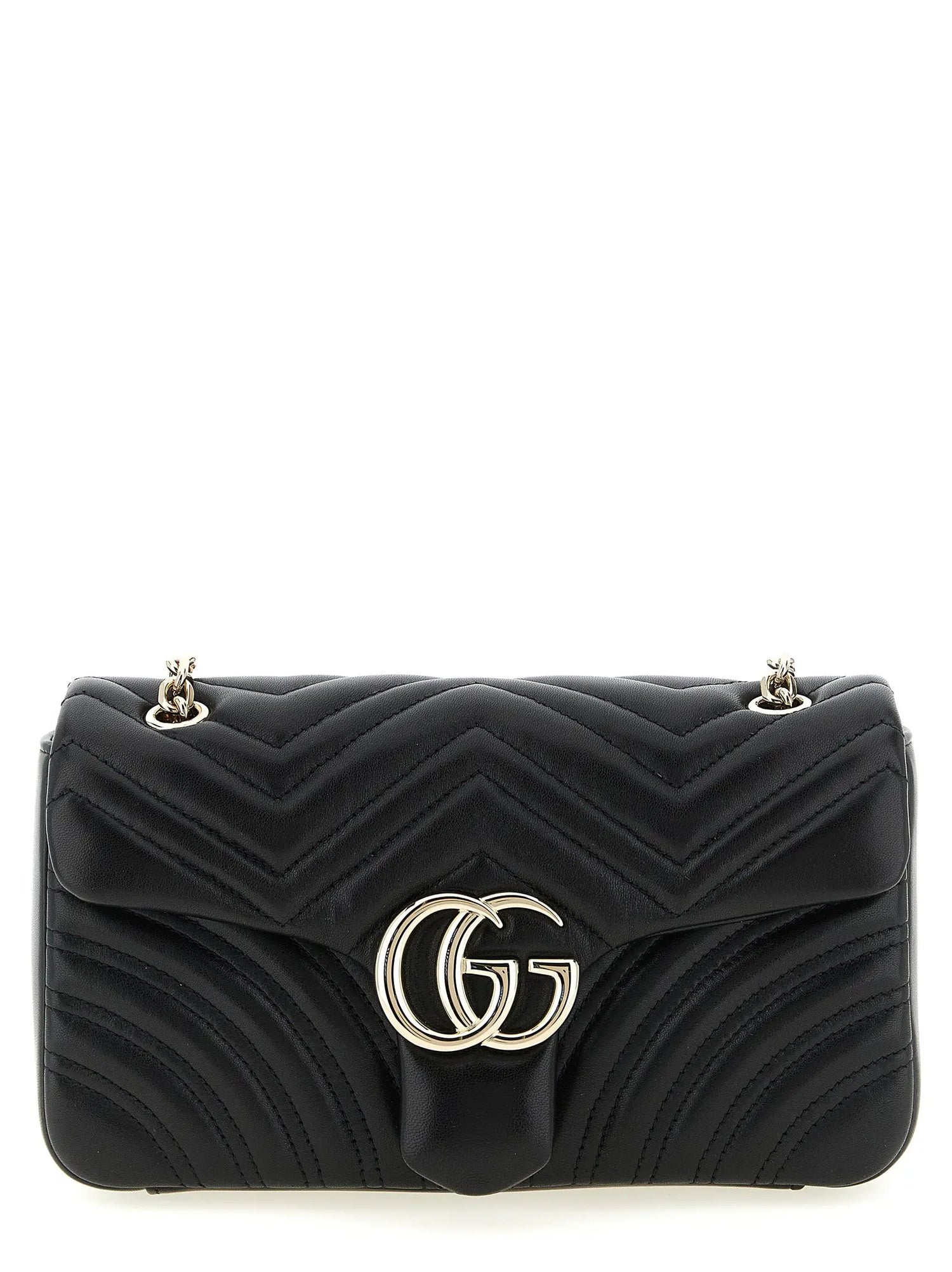 Gucci Black Lamb Leather Shoulder Bag Gucci
