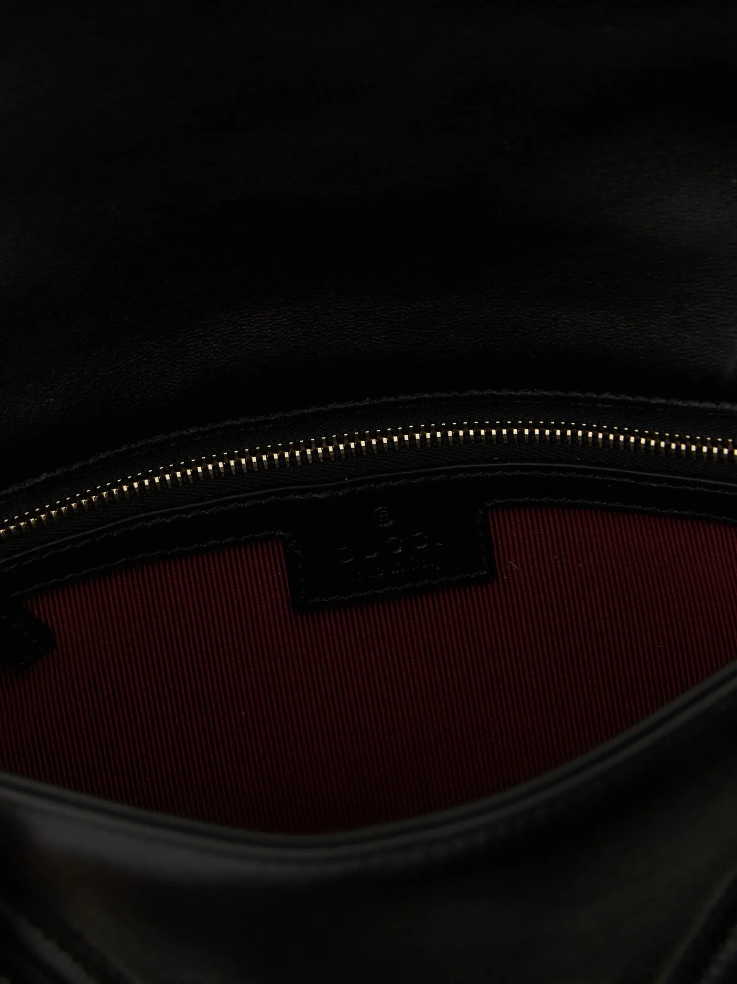 Gucci Black Lamb Leather Shoulder Bag Gucci
