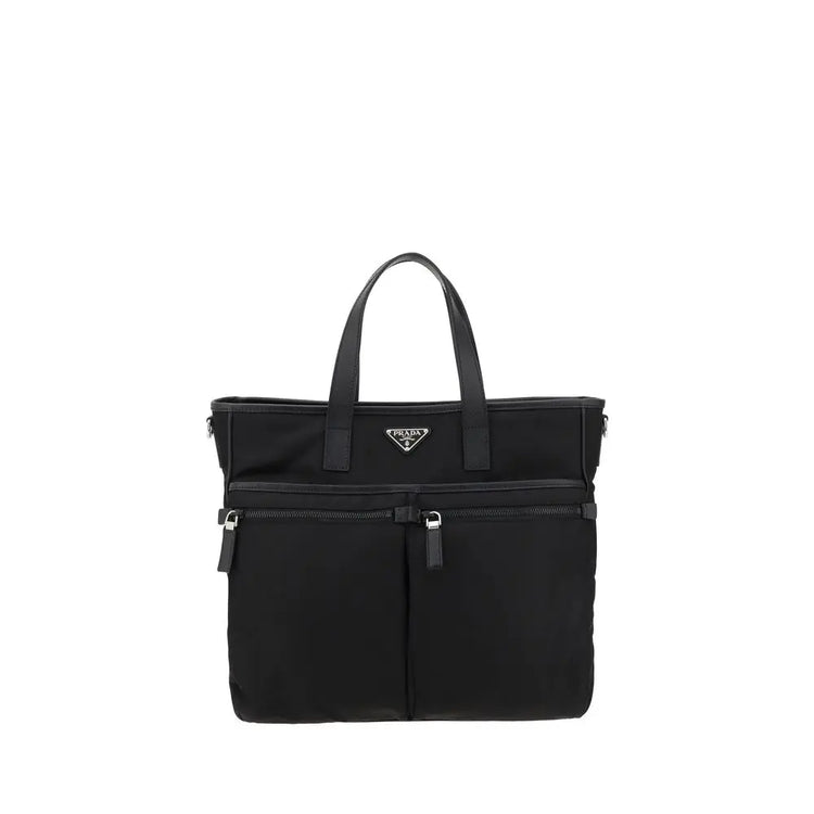 Prada Black Nylon Shoulder Bag Prada