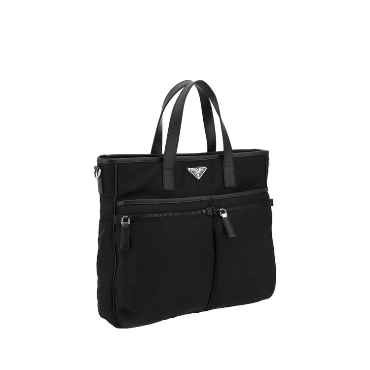 Prada Black Nylon Shoulder Bag Prada