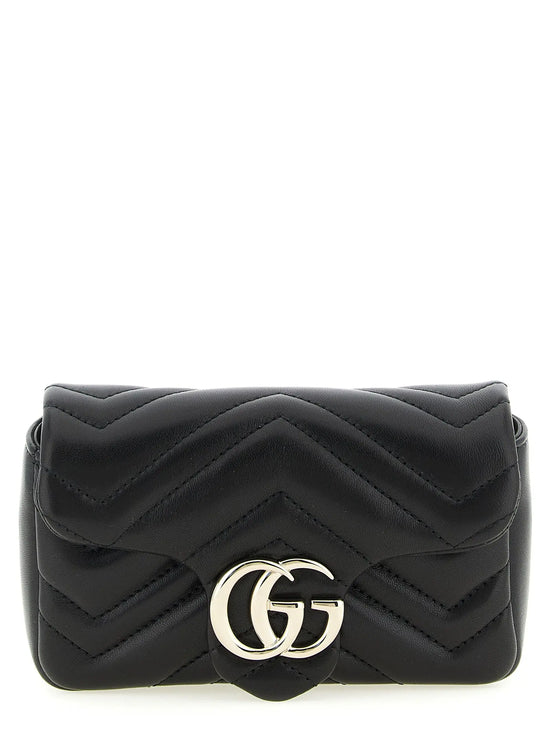 Gucci Black Lamb Leather Shoulder Bag Gucci
