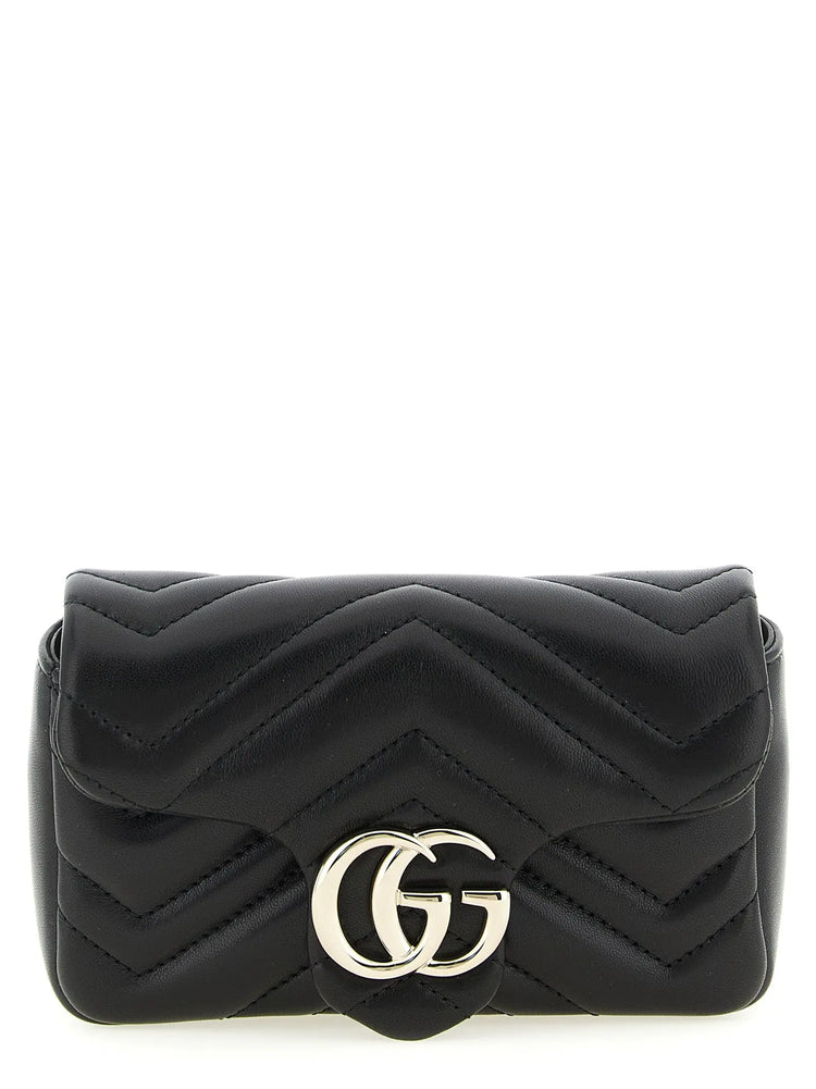 Gucci Black Lamb Leather Shoulder Bag Gucci