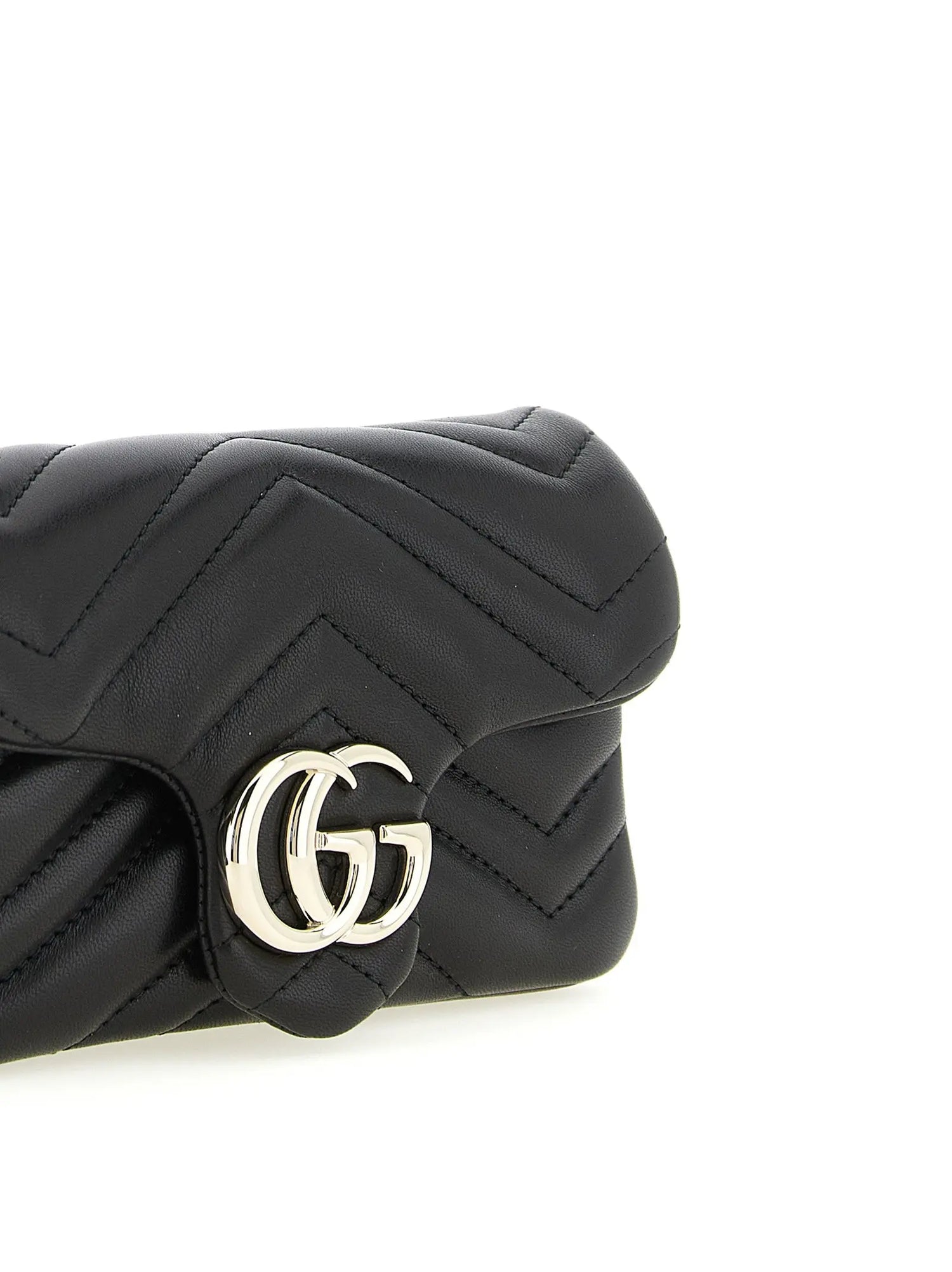 Gucci Black Lamb Leather Shoulder Bag Gucci