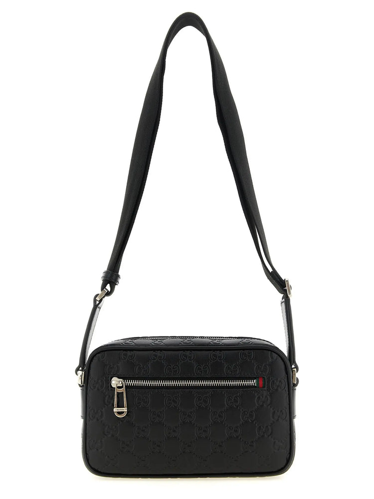 Gucci Black Calfskin Crossbody Bag Gucci