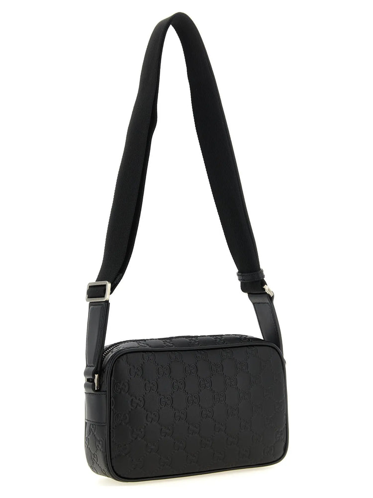 Gucci Black Calfskin Crossbody Bag Gucci