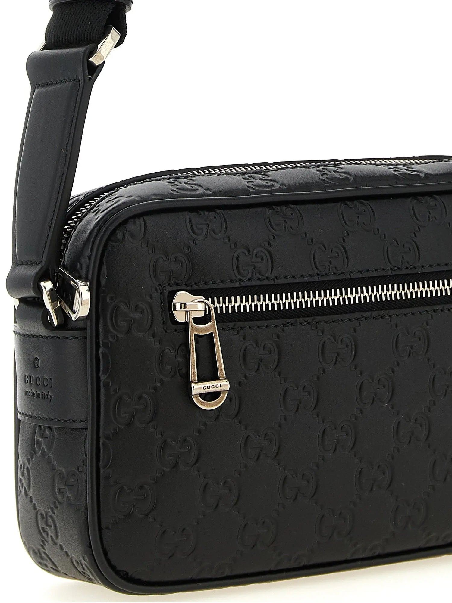 Gucci Black Calfskin Crossbody Bag Gucci