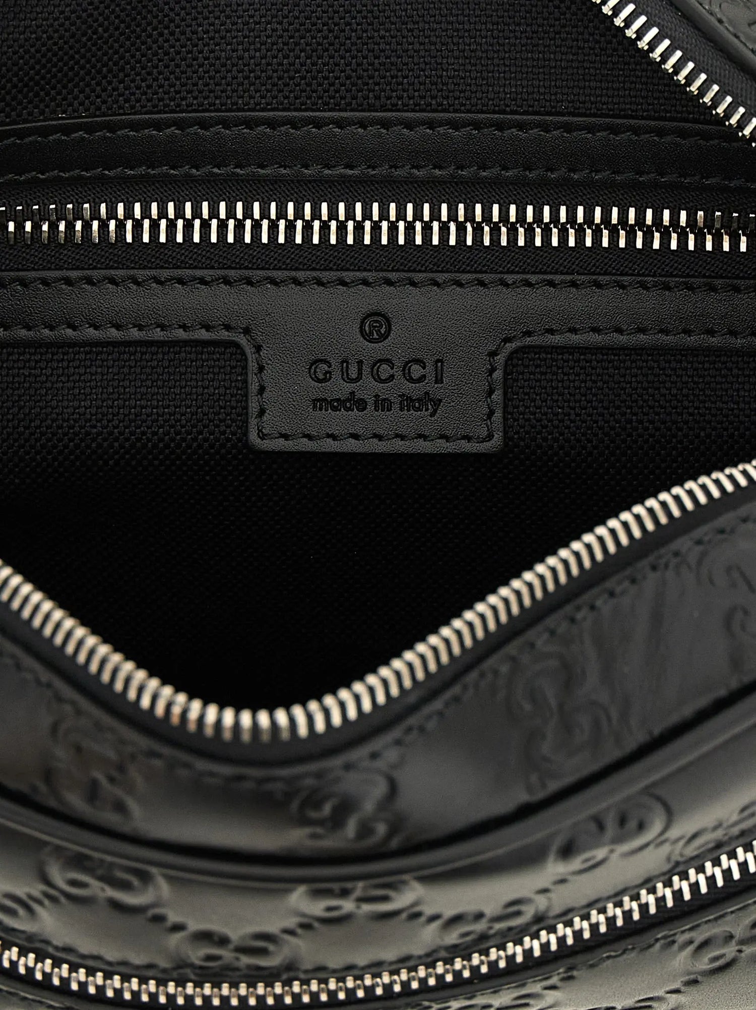 Gucci Black Calfskin Crossbody Bag Gucci