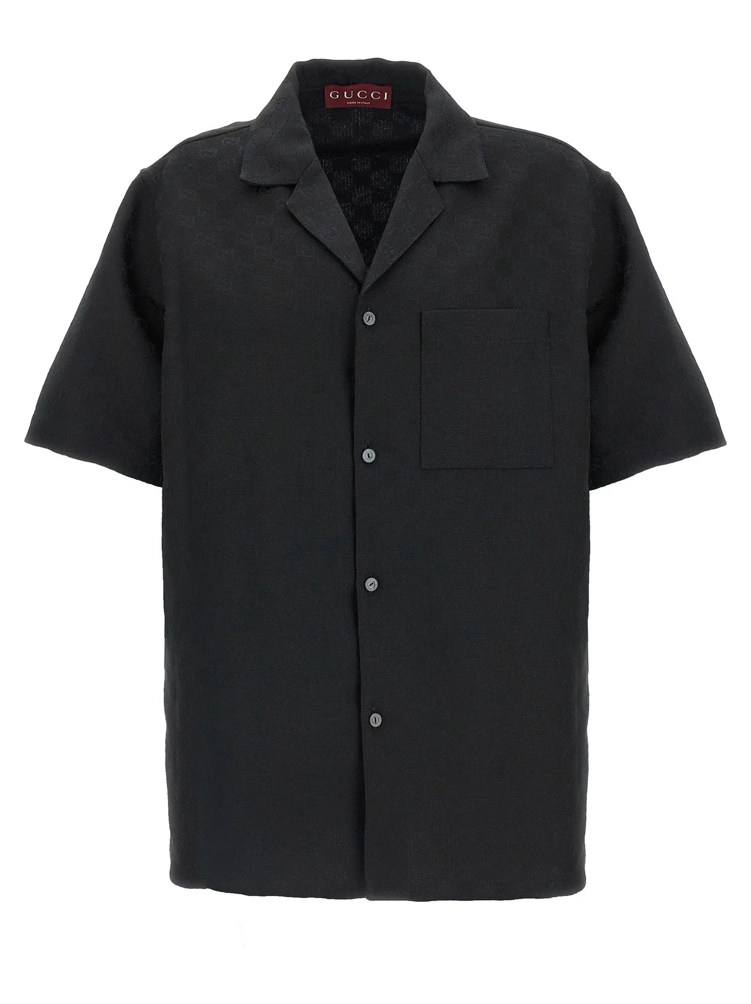 Gucci Black Linen Blouse Gucci