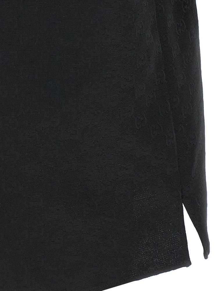 Gucci Black Linen Blouse Gucci
