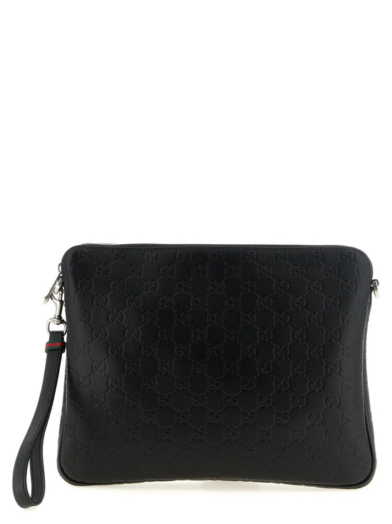 Gucci Black Calfskin Crossbody Bag Gucci