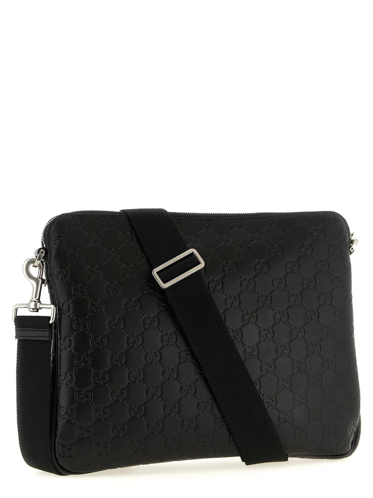 Gucci Black Calfskin Crossbody Bag Gucci