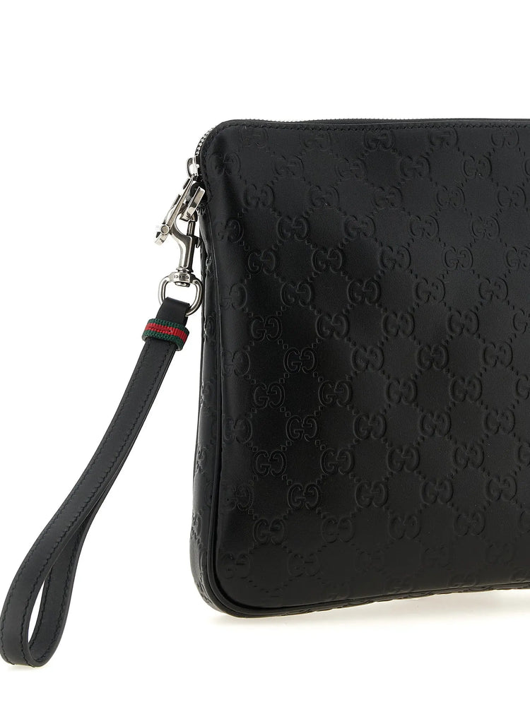 Gucci Black Calfskin Crossbody Bag Gucci