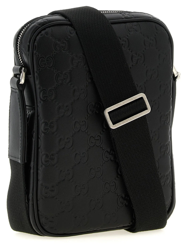 Gucci Black Calfskin Crossbody Bag Gucci