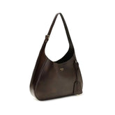 Prada Brown Calf Leather Bos Taurus Shoulder Bag Prada