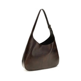 Prada Brown Calf Leather Bos Taurus Shoulder Bag Prada
