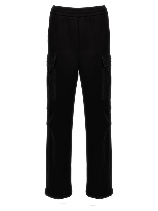 Prada Black Cotton Joggers (Workout Pants) STYLE SOURCE