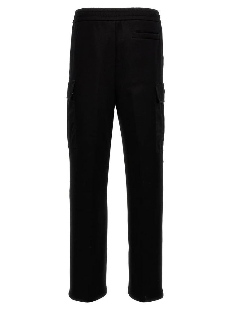 Prada Black Cotton Joggers (Workout Pants) Prada