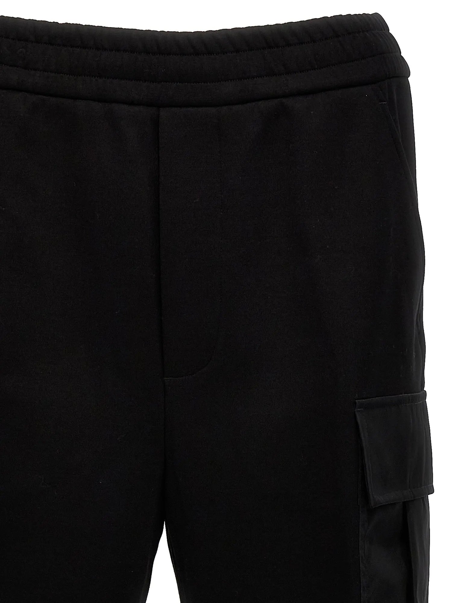 Prada Black Cotton Joggers (Workout Pants) Prada